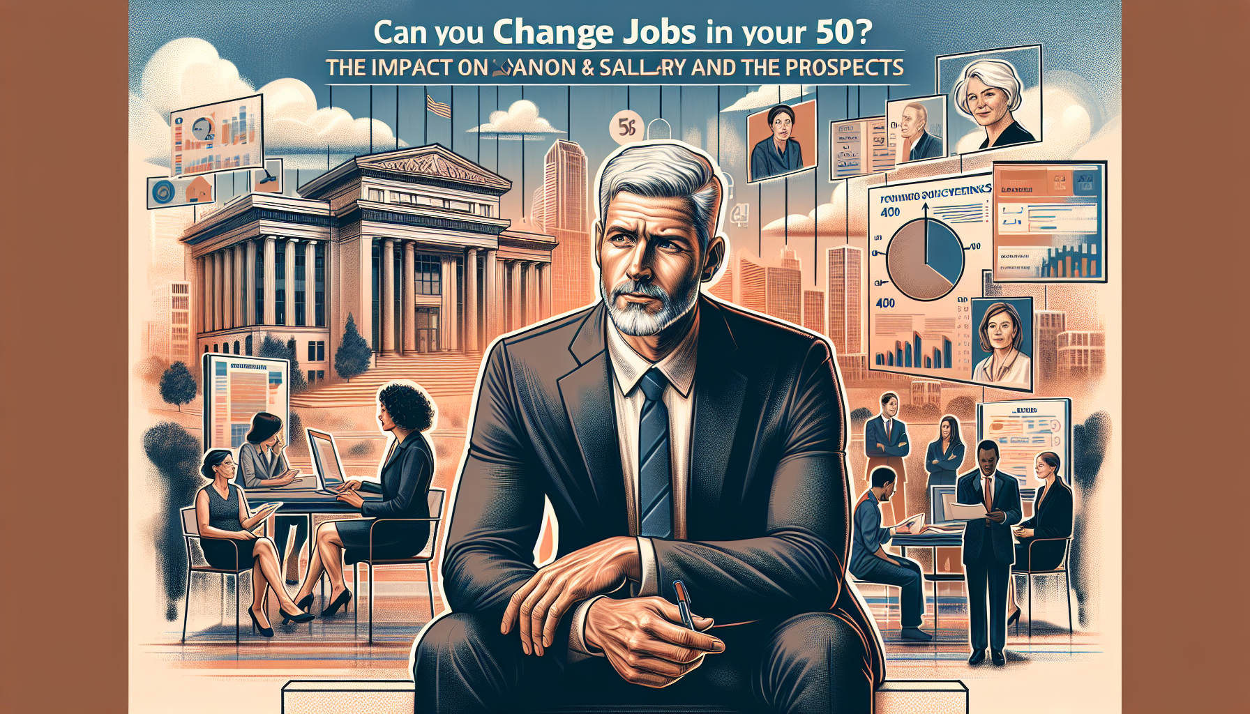 50代で転職できる確率は年収にどう影響する？/